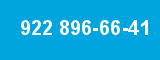 922 896-66-41 922 896-66-41
